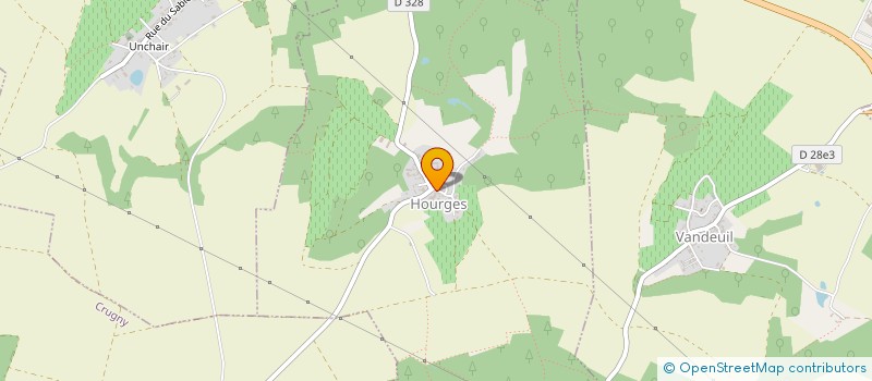 localisation de l'entreprise GFA LES TERRES DE PIERRE  HOURGES