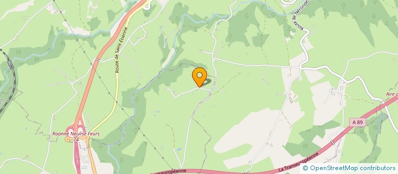 localisation de l'entreprise GFA LES TERROLIERS  BALBIGNY