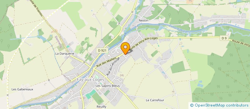 localisation de l'entreprise GFA LES TOURELLES à INGRANNES