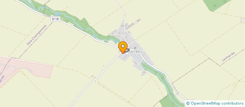 localisation de l'entreprise GFA LES TROIS SOLEILS  LENHARREE