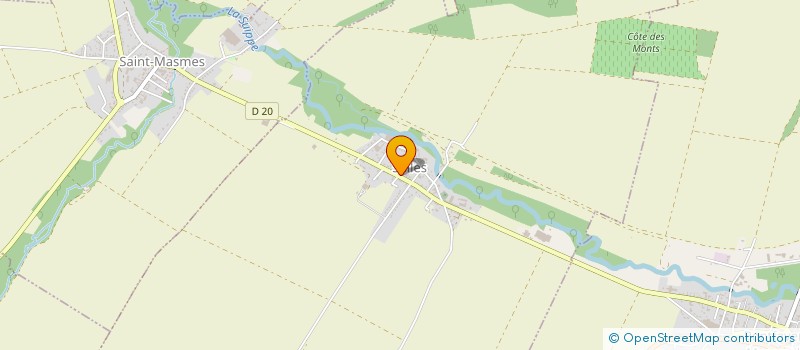 localisation de l'entreprise GFA LETISSIER-GOGLIN à SELLES