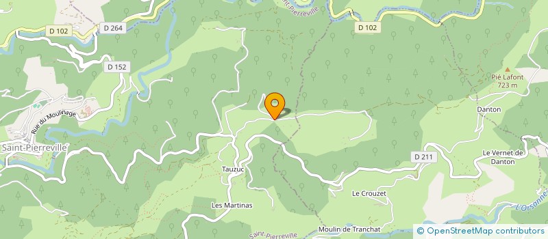 localisation de l'entreprise GFA LFV  SAINT-PIERREVILLE