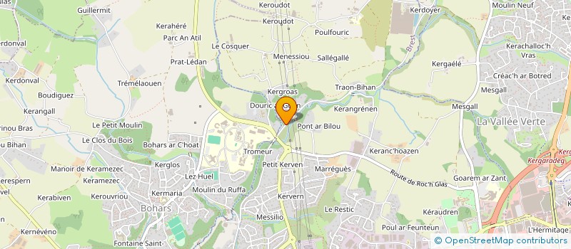 localisation de l'entreprise GFA LITIEZ  BREST