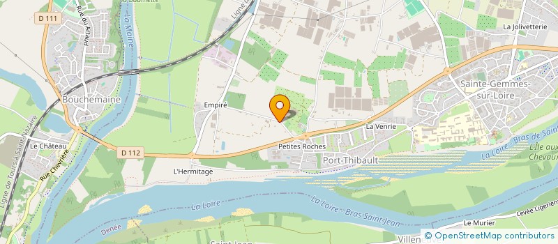 localisation de l'entreprise GFA LOIRE AUTHION  SAINTE-GEMMES-SUR-LOIRE