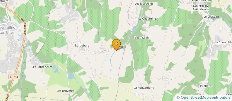 localisation de l'entreprise GFA LORAS  SAINT-JULIEN-DE-CHEDON