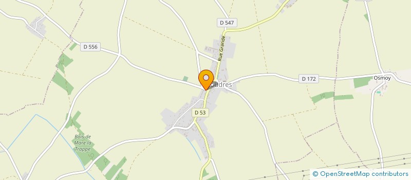 localisation de l'entreprise GFA LOZIER  COUDRES