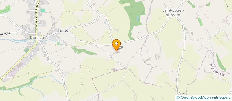localisation de l'entreprise GFA LVL  DOMJEAN