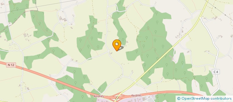 localisation de l'entreprise GFA MADEO à PLOUIGNEAU