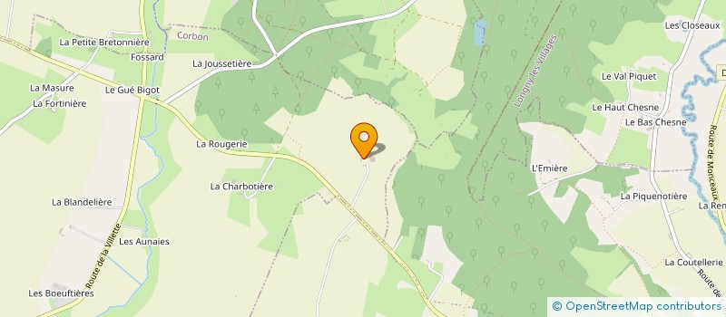 localisation de l'entreprise GFA MAESAS à CORBON