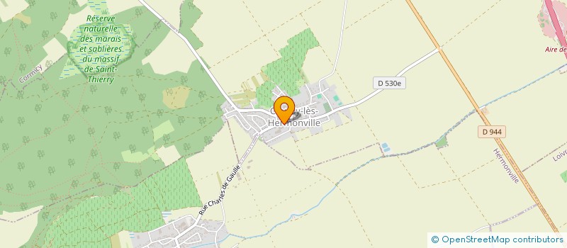 localisation de l'entreprise GFA MAIDOR  CAUROY-LES-HERMONVILLE