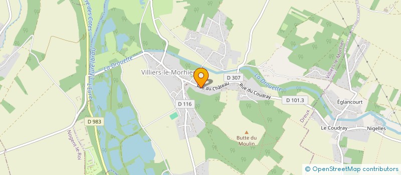 localisation de l'entreprise GFA MAIGNE OCQUIDANT à VILLIERS-LE-MORHIER