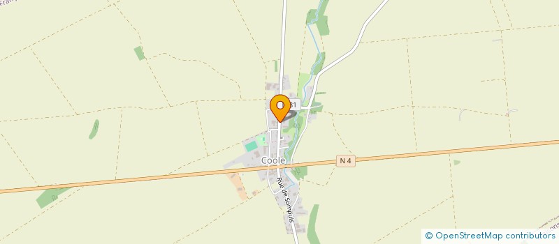 localisation de l'entreprise GFA MAISON DIEU  COOLE