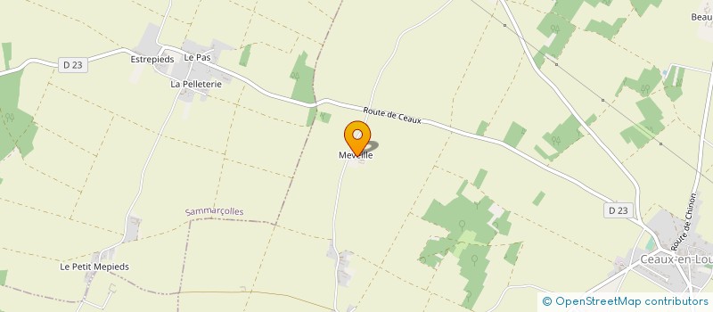 localisation de l'entreprise GFA MALECOT  CEAUX-EN-LOUDUN