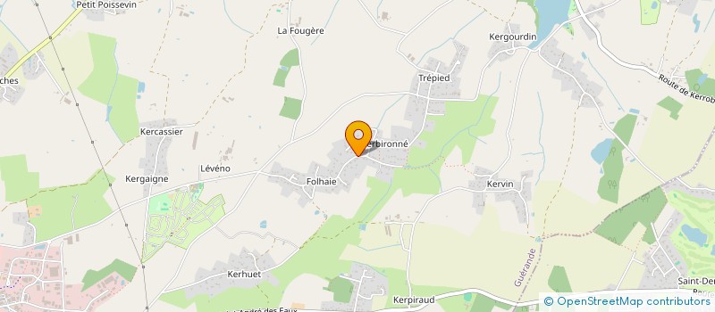 localisation de l'entreprise GFA MARAIS GUERANDAI  GUERANDE