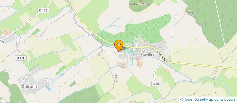 localisation de l'entreprise GFA MARCEL  CLEREY-SUR-BRENON