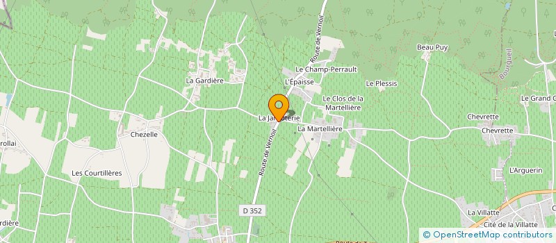 localisation de l'entreprise GFA MARCEL  SAINT-NICOLAS-DE-BOURGUEIL