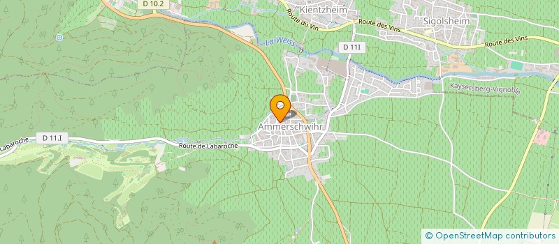 localisation de l'entreprise GFA MARCEL LICHTLE ET SUCCESSEURS  AMMERSCHWIHR