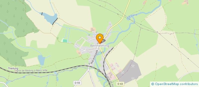 localisation de l'entreprise GFA MARCHAL  BERTHELMING