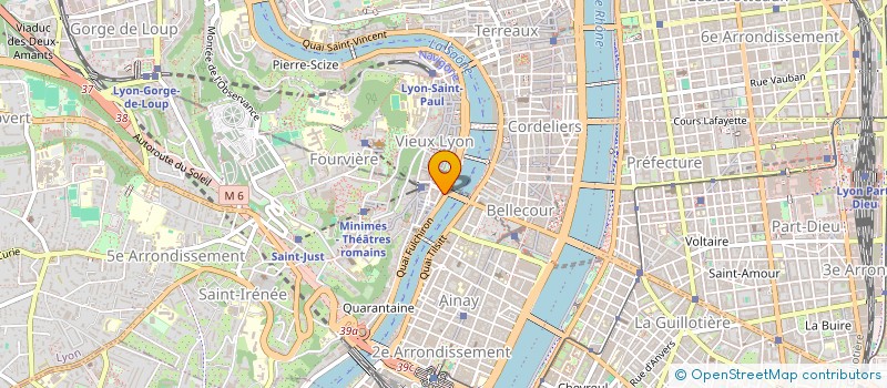 localisation de l'entreprise GFA MARFIGUICHE  LYON