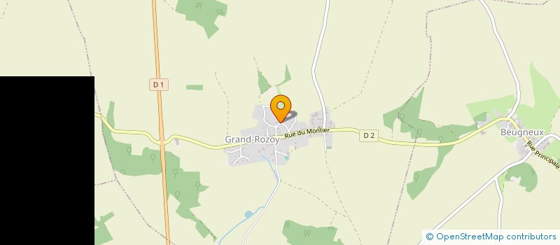 localisation de l'entreprise GFA MARMINIA à SOISSONS