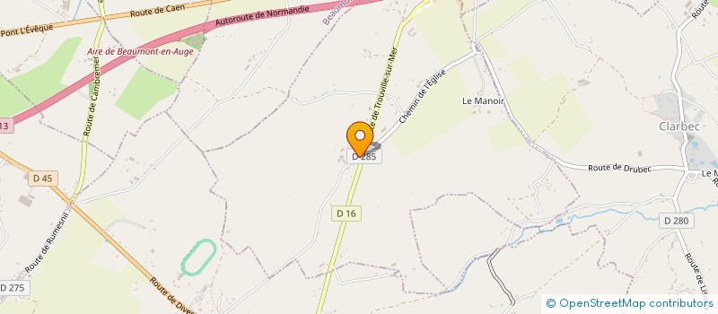 localisation de l'entreprise GFA MARTIN DE DRUBEC  DRUBEC