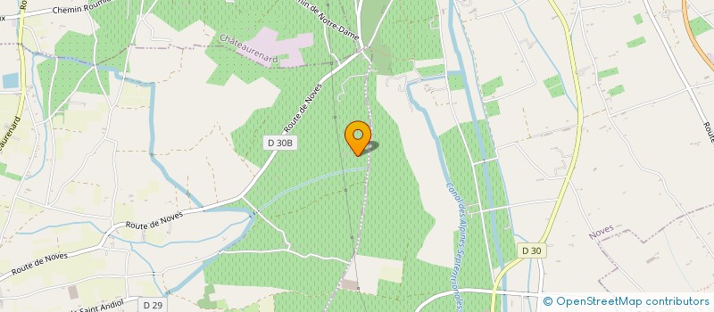 localisation de l'entreprise GFA MAS DE LA ROLLINDE  EYRAGUES