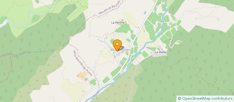 localisation de l'entreprise GFA MAS DE PRADINES à MONTOULIEU