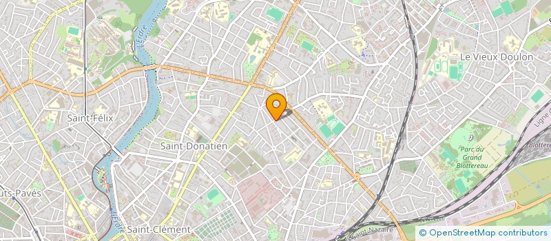 localisation de l'entreprise GFA MASCARD à NANTES