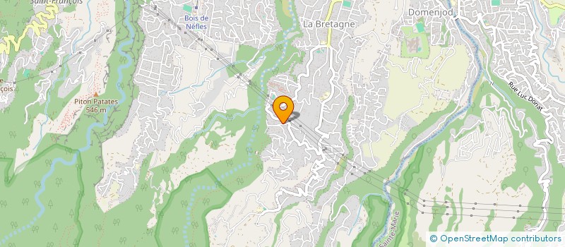 localisation de l'entreprise GFA MASCARIN  SAINT-DENIS