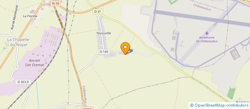 localisation de l'entreprise GFA MASSON JACQUES ROGER PHILIPPE à CHATEAUDUN