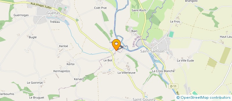 localisation de l'entreprise GFA MAUMISSARD  BREHAN