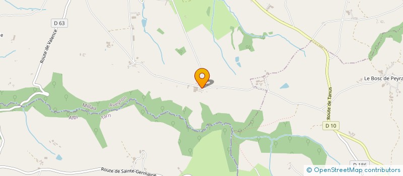 localisation de l'entreprise GFA MAUREL  LEDERGUES