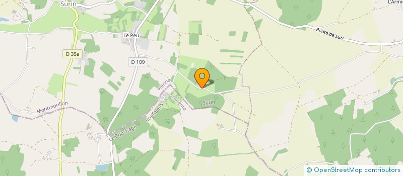 localisation de l'entreprise GFA MELDA  SURIN