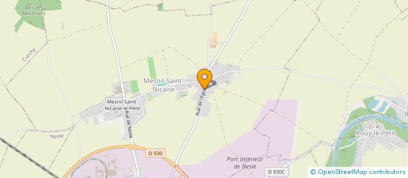 localisation de l'entreprise GFA MERCUSOT  BIARRE