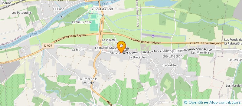 localisation de l'entreprise GFA MERIEAU  SAINT-JULIEN-DE-CHEDON