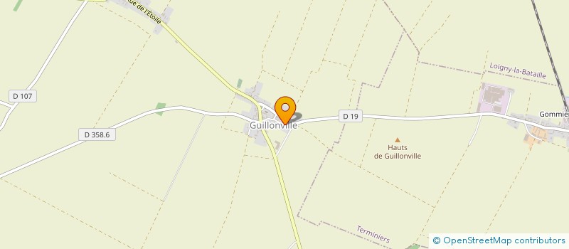 localisation de l'entreprise GFA MEUNILLON à EOLE-EN-BEAUCE