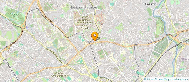 localisation de l'entreprise GFA MIMI à MONTPELLIER