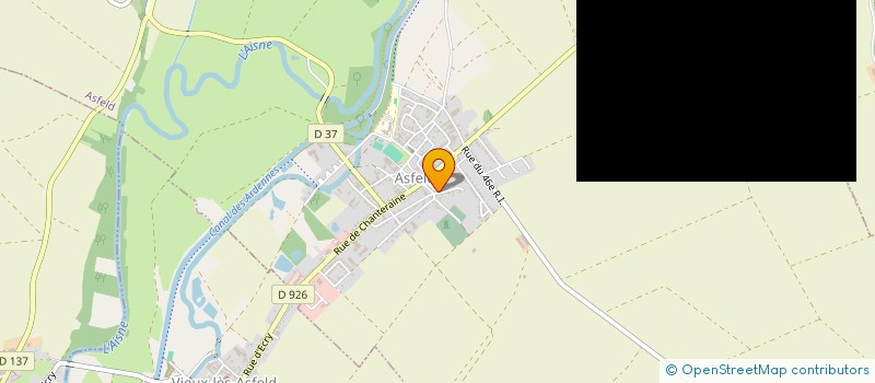 localisation de l'entreprise GFA MODAINE FICHELET  VIEUX-LES-ASFELD