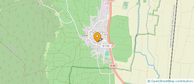 localisation de l'entreprise GFA MOLTES ROLAND ET MICKAEL  PFAFFENHEIM