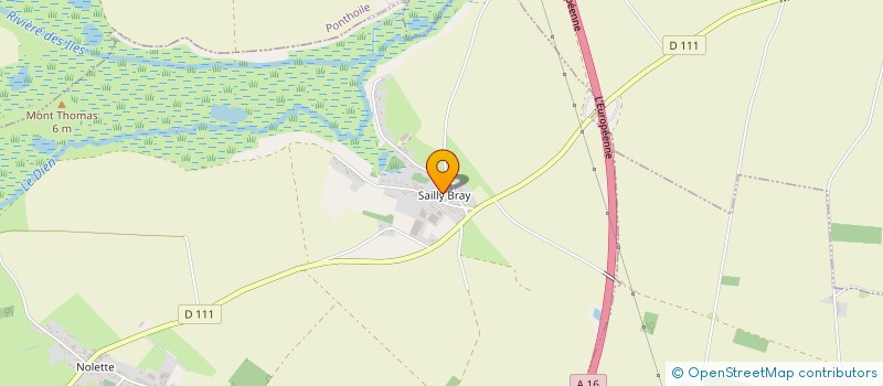 localisation de l'entreprise GFA MONIQUE DAVERGNE  NOYELLES-SUR-MER