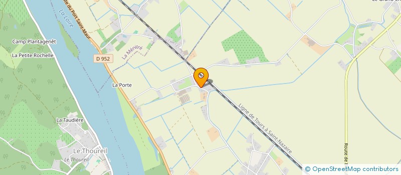 localisation de l'entreprise GFA MONTCOTTIER à GENNES-VAL-DE-LOIRE