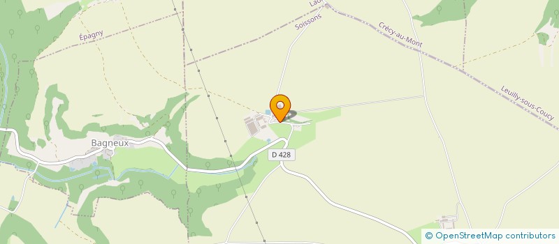 localisation de l'entreprise GFA MONTECOUVE  JUVIGNY