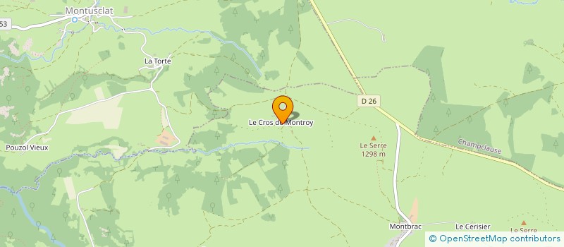 localisation de l'entreprise GFA MOREL à SAINT-FRONT
