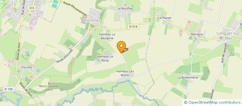 localisation de l'entreprise GFA MORET  COMMES