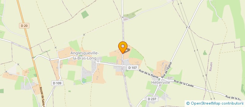 localisation de l'entreprise GFA MOULIN A VENT  ANGLESQUEVILLE-LA-BRAS-LONG