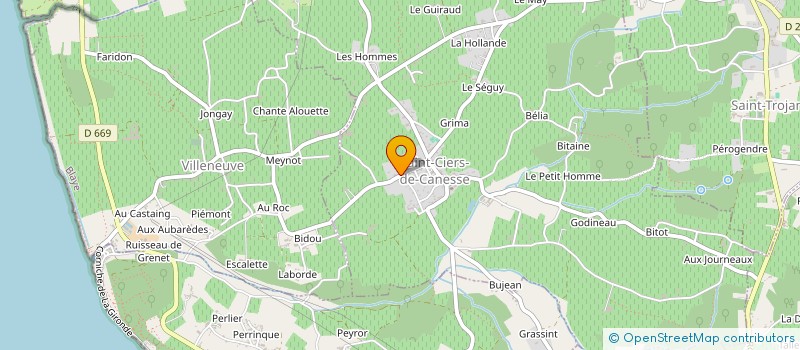 localisation de l'entreprise GFA MOULIN DE BEL AIR  MOMBRIER