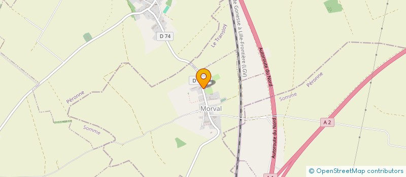 localisation de l'entreprise GFA MOULIN L'ABBAYE  MORVAL