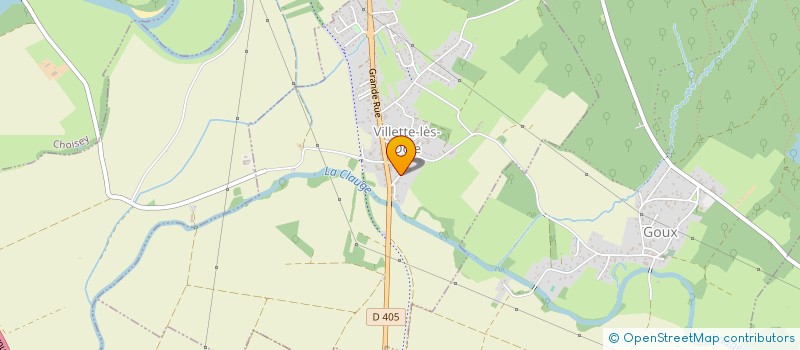 localisation de l'entreprise GFA MOUQUOD FRERES ET SOEURS  VILLETTE-LES-DOLE