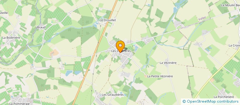 localisation de l'entreprise GFA MUTUEL COUDRAY  VALLET