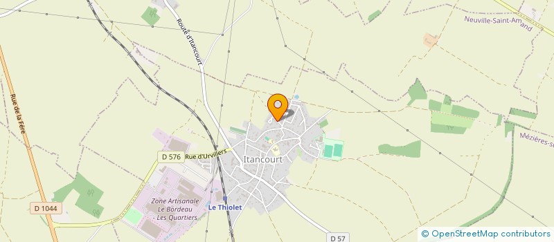 localisation de l'entreprise GFA  MUTUEL DE LA REGION DE RIBEMONT  SERY-LES-MEZIERES